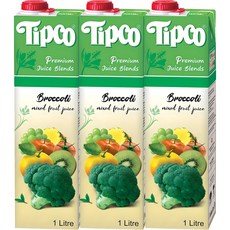팁코 브로콜리 혼합 주스, 1L, 3개