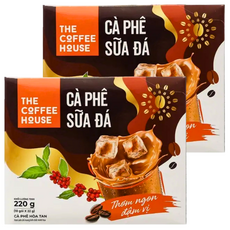 베트남 더커피하우스 아이스연유커피 카페라떼맛, 2개, 10개입, 22g