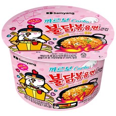 삼양 큰컵 까르보 불닭볶음면 105g, 9개