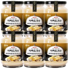 백설 나폴리맛피아 권성준셰프 베이컨 머쉬룸 크림 파스타소스, 430g, 6개