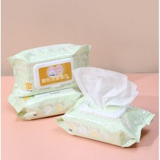 倩择寵物清潔濕紙巾 12抽 寵物專用 貓犬通用 口腔護理 便溺清潔 擦拭污漬 日常清潔, 1個, 寵物清潔濕巾80抽, 80