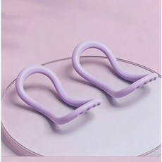 요가링 파스텔 하드타입 소프트타입 필라테스 종아리링 소프트 2개, 연보라색