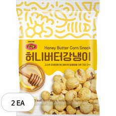 머거본 허니버터강냉이, 2개, 70g