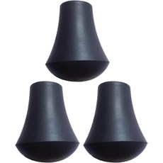 3Pcs 블랙 안티 스키드 드럼 홀더 레그 전문 타악기 액세서리 피트 바닥 부품 악기 장착 하드웨어, 3Pcs 블랙 안티 스키드 드럼 풋 홀더 드럼 레그 팁