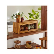 [아기자기한 그릇장] 홈카페장 원목주방수납 접시장식장, 11. 호두색 40cm, 단일 문