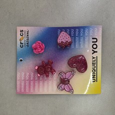 크록스 착한지비츠!! 모노버블 3D 5팩 !! 10012948