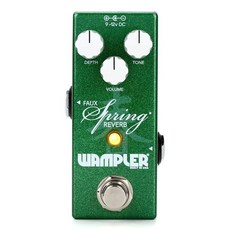 Wampler 기타 이펙트 지연 페달 사운드 녹음 장비, 01. 버전 1, 그린