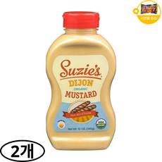 수지스 디종 머스타드 사은품 추가증정, 2개, 340g