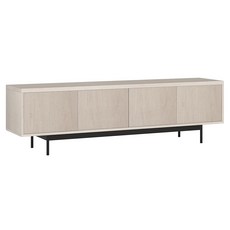 헨앤하트 휘트먼 70인치 직사각형 TV 스탠드 앨더 화이트, Alder White