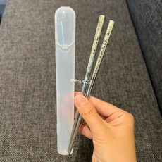 台灣QDAD 316不鏽鋼兒童空心隔熱防燙筷子19cm 國小適用【多入折扣】, 1個, 1雙兒童兔子筷子+盒