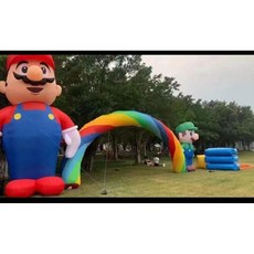 에어 사다리 에어바운스 운동회 장애물 체육 교구 게임 풍선, 6 m 아치