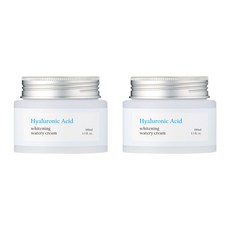 [1+1]퓨어그라운드 히알루론산 화이트닝 수분크림 100ml 2개, 100g
