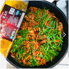 국내산 오리불고기 800g 오리주물럭 양념고기 밥반찬 술안주 캠핑요리