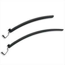 산악 도로 자전거 머드 가드 700C 빠른 분리 가능한 간단한 설치 자전거 유니버설 액세서리, [01] Black, 검은색, 1개