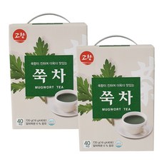 고향 쑥차 18g 40개입 2개 전통차