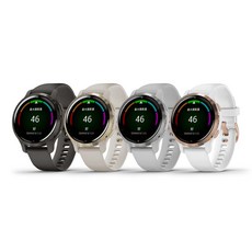 GARMIN VENU 2 系列 智慧腕錶, 白沙香檳金