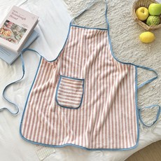 쉬어가게 타올 수건 테리 앞치마 주방용 홈웨어, 1개, Pink