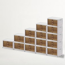 퍼니리빙 대용량 접이식 폴딩박스 다용도 수납장 정리함 너비45cm, 50cmX32cmX34cm, 1세트