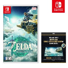 [온라인 공식판매처]닌텐도 스위치 젤다의전설 티어스 오브 더 킹덤 왕눈 한글판, 젤다 티어스오브더 킹덤 왕눈 게임팩 단품
