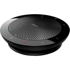자브라 스피크 5102025 에디션 휴대용 USB 또는 무선 블루투스 스피커 회의 및 통화 크리스탈 클리어 사운드 Microsoft Teams Black과 협력, All Platforms, Speak 510 (2025)