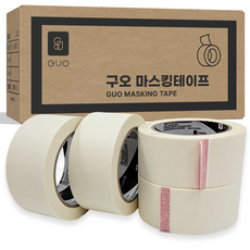 종이 마스킹테이프 흰색 폭48mm x 길이 40m, 40개