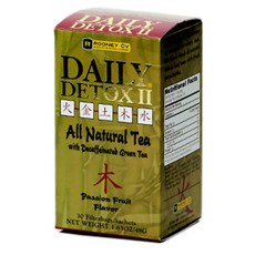 Daily Detox II百香果草本茶, 30包, 1盒