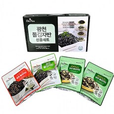 도모아 광천 돌김자반 4개입 선물세트 / 김자반 새우멸치 라이스, 1개