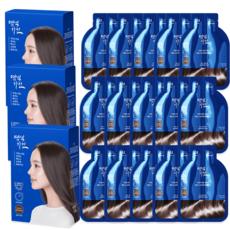 염색가인 염색약 3분 저자극 간편 셀프 특허상품, 15개, 내추럴 블랙