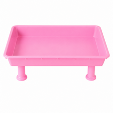 놀이트레이 58cm x 38cm 모래놀이 촉감놀이 미술놀이 스몰월드, 1개, 1000g, 핑크