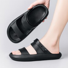 스코프어스 남녀공용 발편한 EVA 쿠션 스트랩 여름 샌들 슬리퍼