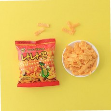 VCO 난나나콘 50G 10개 옛날 과자 추억의 간식, 1개