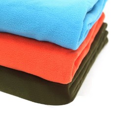 캠핑 양털 담요 침구 경량 침낭라이너, ♪오렌지♬, 1개