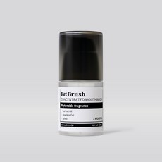 Re:Brush 100倍高濃縮漱口水 50ml (丁香/茶樹綠茶) 口氣清新 隨身攜帶, 1個, 茶樹綠茶20280622