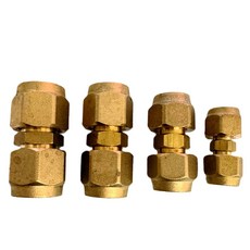 사라너트 니플 에어컨 동배관 연결부속, 9.52mm, 1개