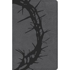 (영문도서) NASB Large Print Personal Size Reference Bible Charcoal Leathertouch Imitation Leather, Holman Bibles, English, 9798384509462