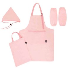 핑키 앞치마세트 XL 캐릭터앞치마 아이앞치마 미술앞치마stu1+8ApG