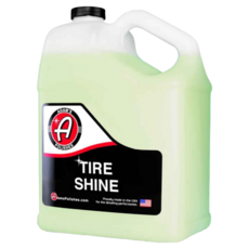 亞當 Adam's Tire Shine 輪胎閃耀噴劑 輪胎油 胎壁保護 輕鬆施工 946ml, 1個, 3.785L