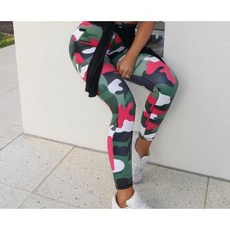 레그컬 활력 레깅스 패션 위장 섹시한 웨이브 포인트 자기 수양 편안함, 없음, 9) 03 - XL