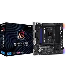 ASRock B760M PG Riptide Intel CPU(LGA1700) B760 DDR5 Micro ATX 마더보드 12세대 · 13세대