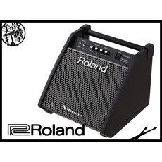 Roland PM-100 電子鼓專用個人監聽音響，清晰強勁音效，內建混音器，堅固耐用, 1個