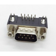 iCmore DB9公頭 RS232串口90度彎腳接頭, 5PCS/包