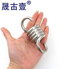 그네 버클 스틸 스테인레스 해먹 고정 스프링 에어 행거 링 요가 스윙 샌드백 304, 304스프링7mm