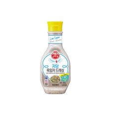 오뚜기 LIGHT JOY 저당 흑임자 드레싱 소스, 1개, 250g
