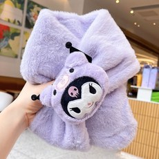 優選好物 秋冬款兒童圍巾 男童女童加厚保暖柔軟可愛卡通脖套圍脖爆款