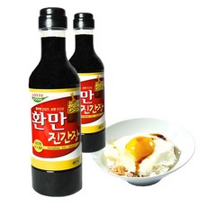 롯데푸드 환만 진간장 480mlX5개입 기획 식재료 고소한 계란밥 감칠맛 음식 반찬, 480ml, 5개