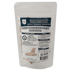 PJ小舖 天然食譜 鬃獅蜥飼料 鬆獅蜥蜴專用 嗜口性佳 營養均衡 爬蟲兩棲寵物食品, 80g, 1個