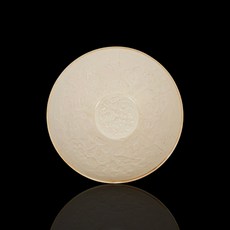 博古珍藏 宋代定窯白釉刻花卉紋碗 早期收藏 老件瓷器 博物館級文物, 1個