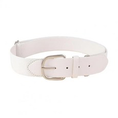 탄성 야구 벨트 청소년 소프트볼 조절 길이 스포츠 십대, White, 1개