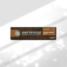 불스원 폴라 애니웨어 방향제, 1개, 센트우드향