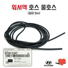 차량 튜닝 자동차 노즐 순정 와이퍼 워셔액 측 물호스